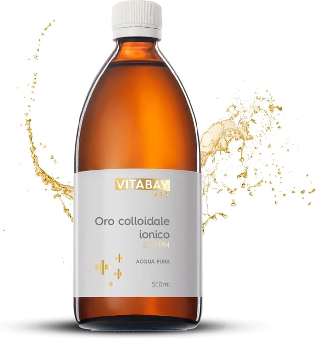 Detalle de Vitabay Oro colloidale 20 ppm 500 ml