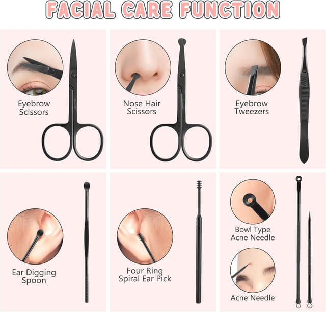 Detalle de Jubolion 19-piece manicure set for nails