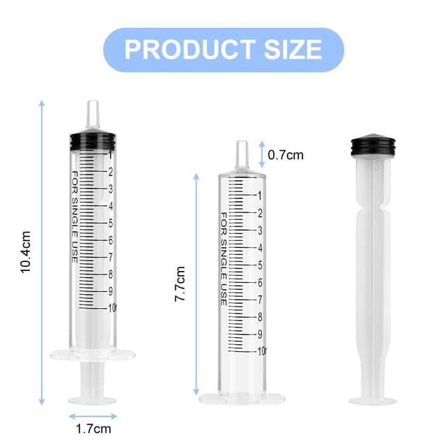Detalle 2 de OFFCUP Kunststoff Spritze 10 ml, 8er-Set