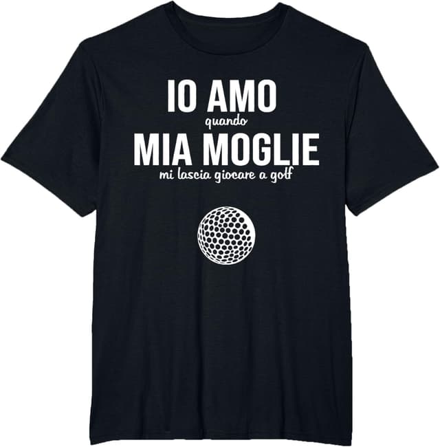 Detalle 2 de Maglietta da golf Divertente Golfisti Regali
