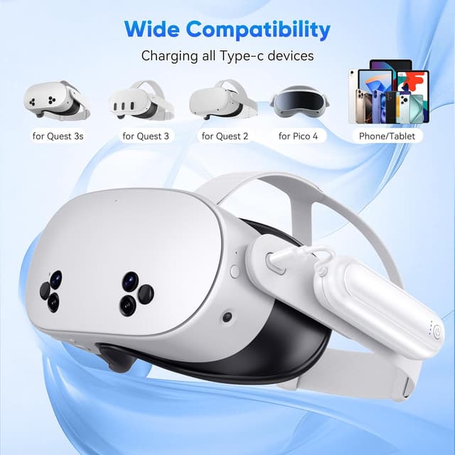 Thumbnail 5 de YUANHOT 20,000mWh battery pack for Quest 3S headset