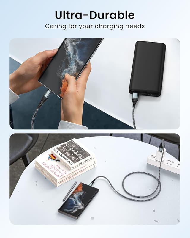 Thumbnail 5 de ZKAPOR USB C Kabel 2er Set 1 m