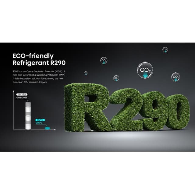 Detalle 1 de Hisense HI-WATER 200L R290 calentador 200 L