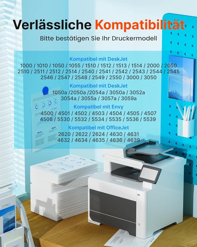 Detalle 2 de Glliter 301 XL Druckerpatronen 2er Set