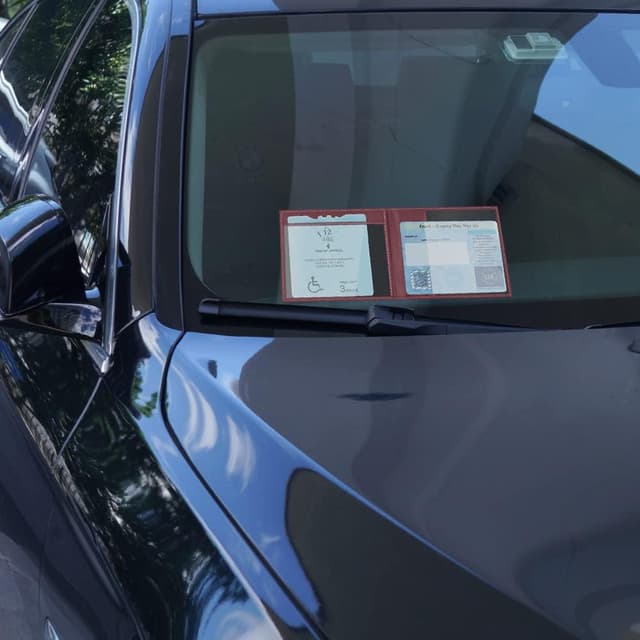 Detalle de Vicloon Blue badge holder with timer