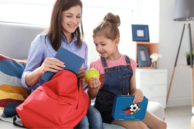 Detalle 2 de My Vesperbox® Kinder-Brotdose mit Trennfächern (4 oder 6 Fächer, LFGB, BPA- und Weichmacher-frei)