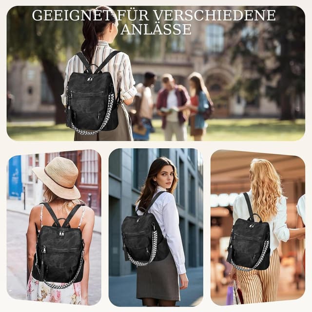Thumbnail 6 de Rucksack Damen 3 in 1 Set 31,5 cm LEASOUL