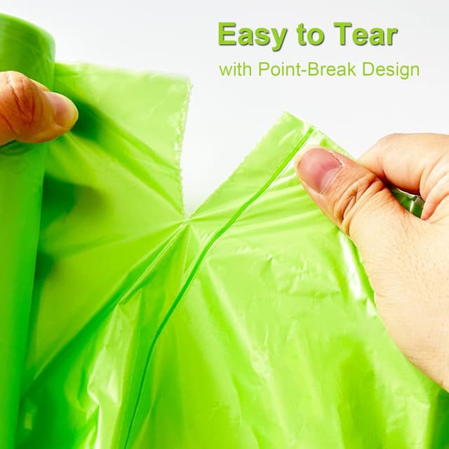 Thumbnail 3 de Biodegradable Bin Bags Liner 120 Count 10L