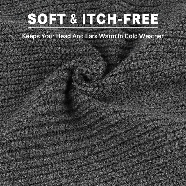 Thumbnail 3 de Gitzing Beanie Hat for Men and Women