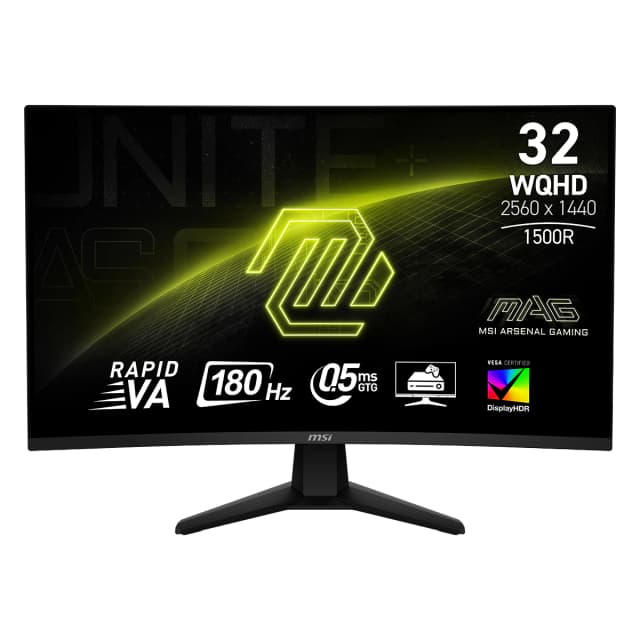 Detalle de MSI MAG 32CQ6F monitor 31,5' 180 Hz