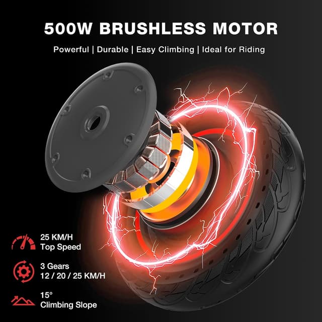 Detalle 2 de EVERCROSS EV85F Electric Scooter 350W, 8.5"