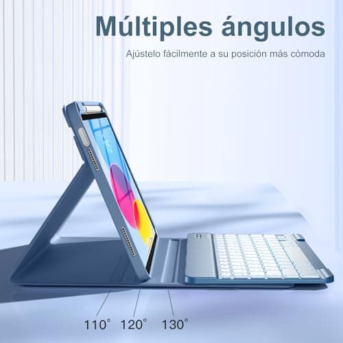 Thumbnail 4 de Vobafe Teclado iPad 10/11 420 mAh 🔵