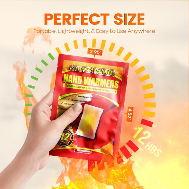 Thumbnail 2 de Hand Warmers 125-Pack, Up to 13 Hours 🖐