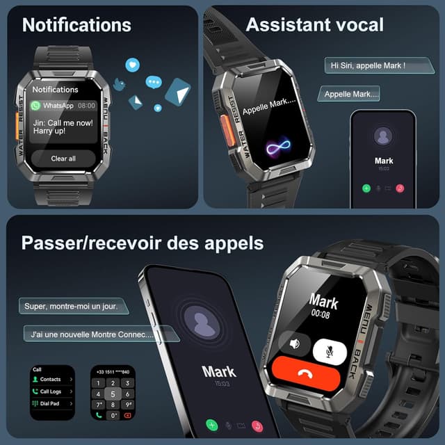 Thumbnail 1 de Blackview W60 Montre connectée 1,39"
