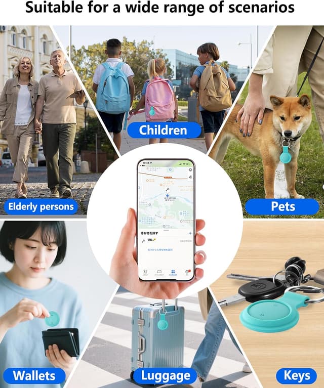 Thumbnail 6 de HDCORBETTS Android Tracker Smart Tracker (2026) for Google Find My Device network – blue