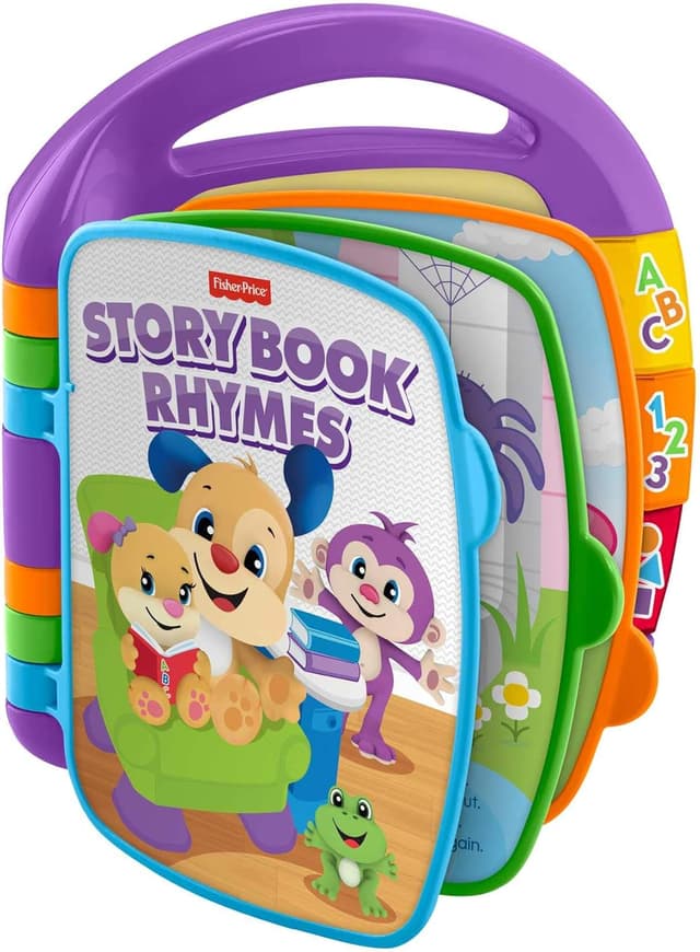 Detalle de Fisher-Price Storybook Rhymes Learning Toy (Laugh & Learn) UK English Version – CDH26