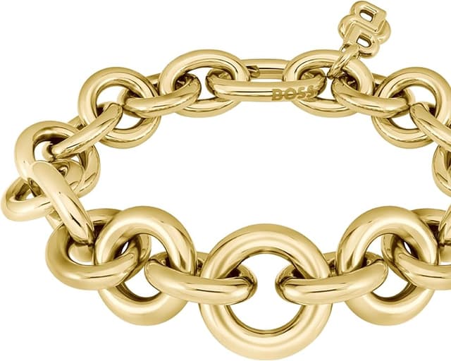 Thumbnail 5 de BOSS 1580738 Pendientes de aro oro amarillo 💍