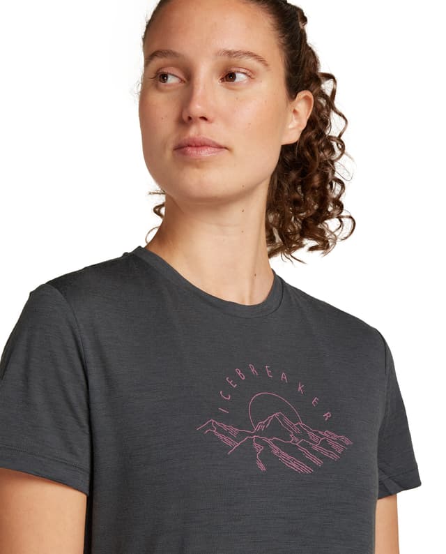 Thumbnail 4 de Icebreaker W Merino 150 Tech Lite SS Tee Sunrise Sumit camiseta mujer