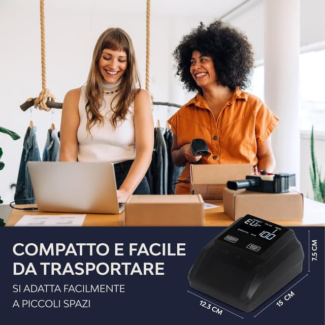 Thumbnail 3 de Zenacasa Rilevatore Banconote False e Conta 📟