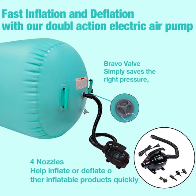 Thumbnail 4 de PPXIA Air Roll Aufblasbare Luftrolle