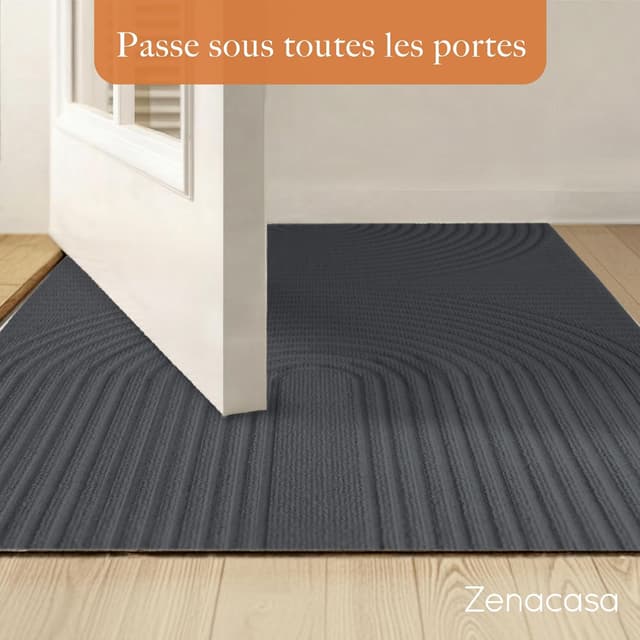 Thumbnail 5 de Zenacasa Tapis Entrée 90x150 cm ✅🧼📐📦📍📁📂