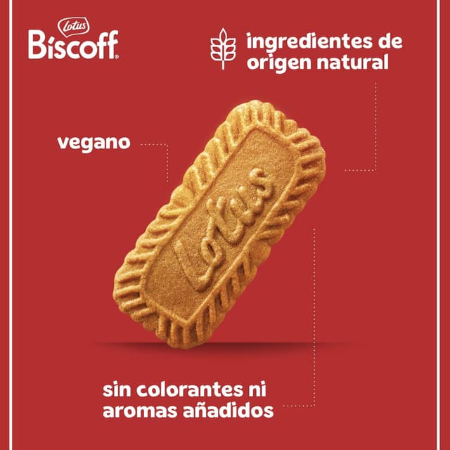 Detalle 1 de Lotus Biscoff Galletas Originales Caramelizadas Veganas 1.875kg 🍪