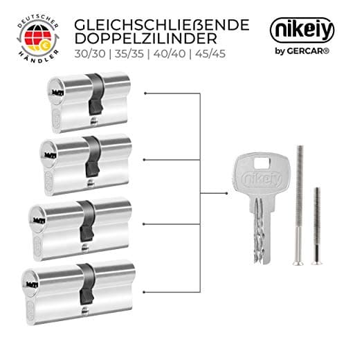 Detalle 2 de Lot de 4 cylindres GERCAR 30/30 ⚙