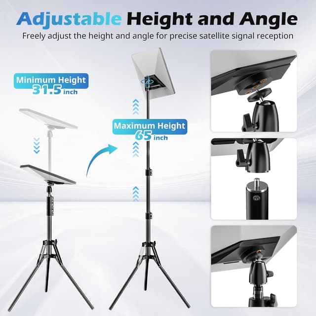 Detalle de UBeesize Starlink Mini Tripod 63in