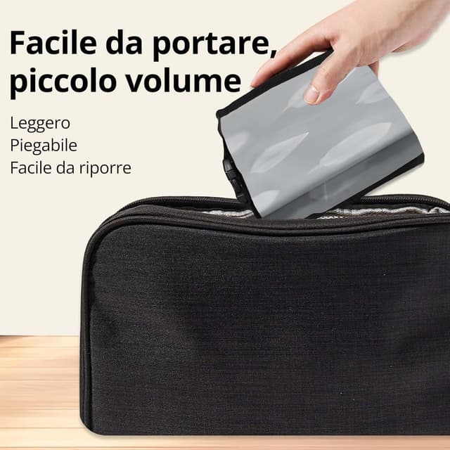 Detalle de JOYNCLEON Portabebè fisiologico laterale con spallone extra lungo, 0-36 mesi (4-25 kg) grigio
