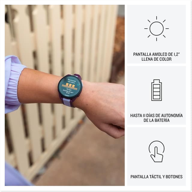 Thumbnail 2 de Garmin Forerunner 165 Music ⌚ Reloj GPS para correr y música