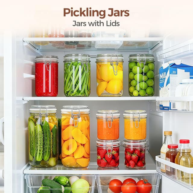 Thumbnail 5 de ComSaf Airtight Glass Canister Set 25oz 🍶