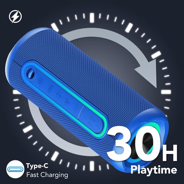 Thumbnail 2 de TIMU Bluetooth Lautsprecher 30W Dual Bass 📢