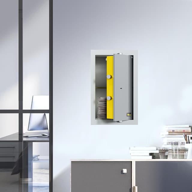 Thumbnail 6 de Viro Casasicura cassaforte a muro con chiave a doppia mappa, meccanica d’incasso 420×300×200 mm