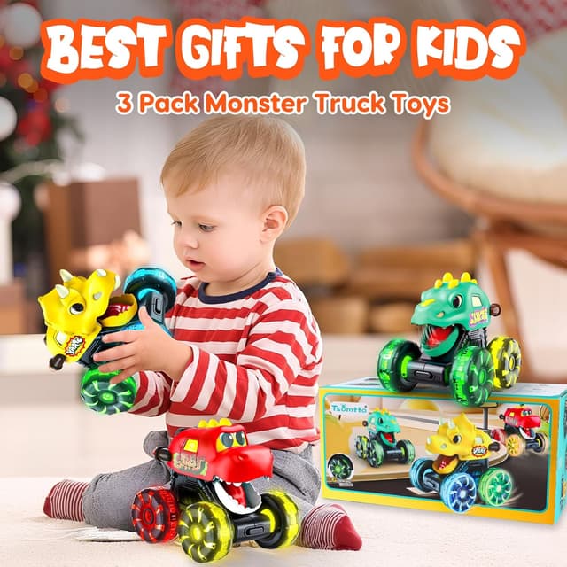Thumbnail 6 de Monster Truck Toys for Toddlers 1-3
