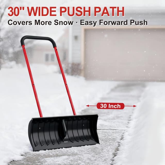 Thumbnail 1 de 30” Snow Shovel for Fast Snow Removal ⚙