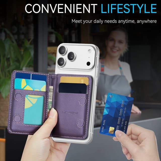 Thumbnail 5 de Vinich MagSafe Card Wallet, RFID Blocking
