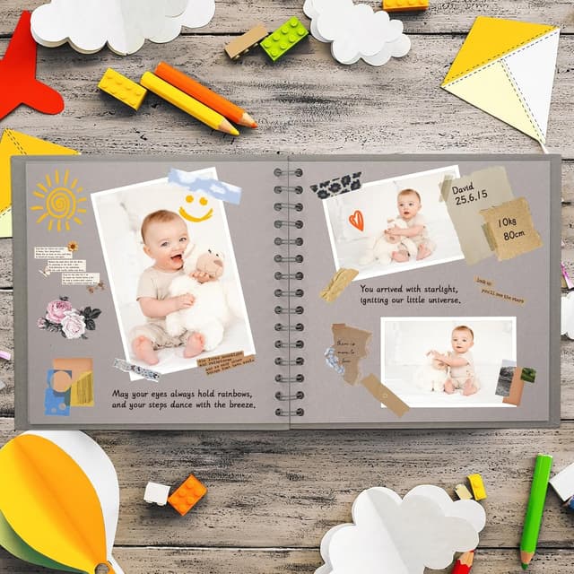 Thumbnail 1 de Vienrose Fotoalbum 28,5 x 20,5 cm mit 100 Seiten