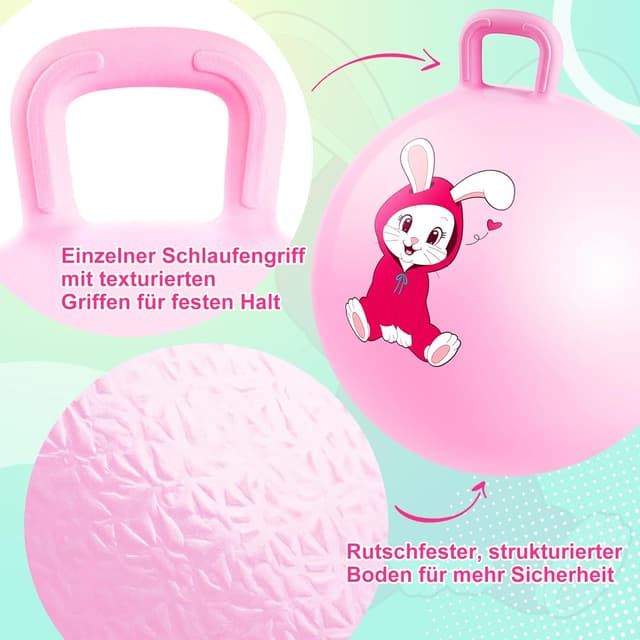 Detalle de U&C Planet Sprungball 45 cm für Kinder
