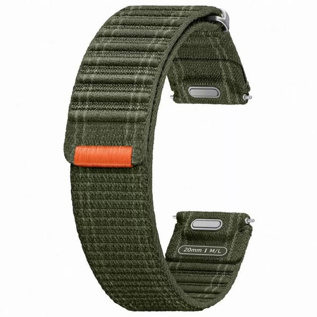 Detalle 2 de Samsung Fabric Band Correa Verde M/L para Galaxy Watch7
