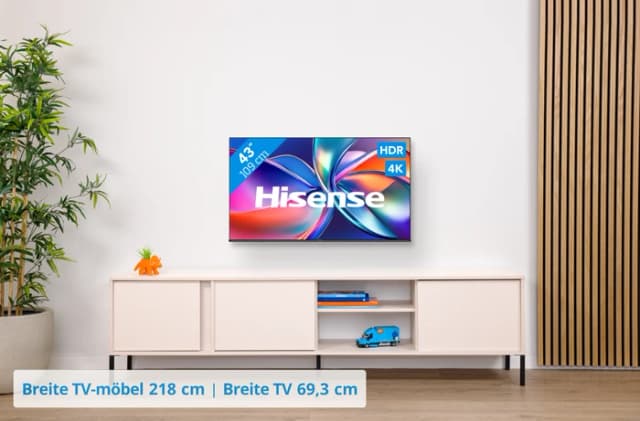Thumbnail 15 de Hisense 43 Zoll QLED E7Q (2025) – 4K Ultra HD