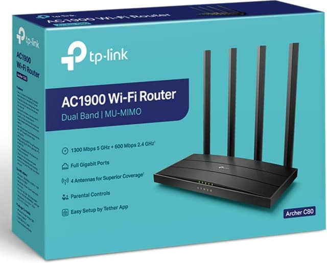 Thumbnail 6 de TP-Link Archer C80 AC1900 router