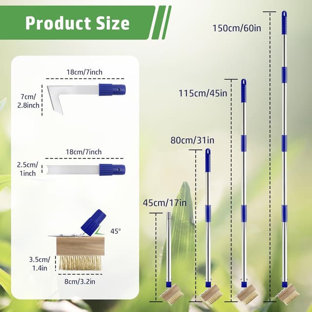 Thumbnail 4 de Patio Weed Remover Tool 60" long handle