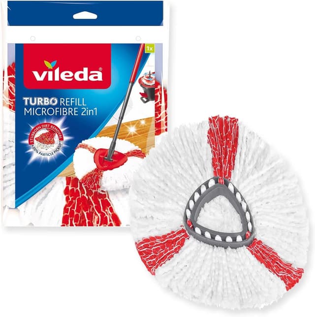 Imagen de Vileda Recambio Turbo pack doble — 99% bacterias solo con agua en OfertitasTOP