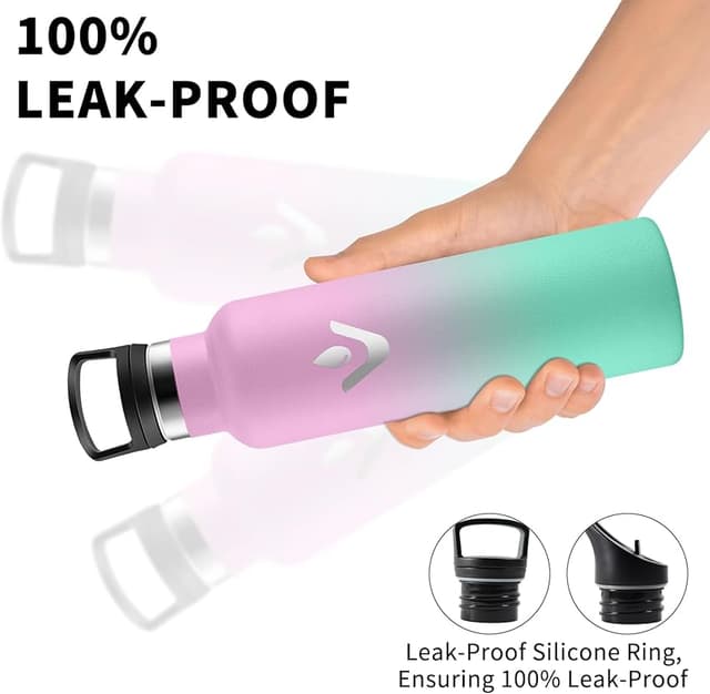 Detalle 2 de Grsta Botella térmica 750 ml con pajita y filtro 🚰