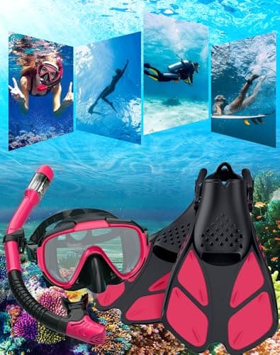 Thumbnail 6 de Ubekezele 4-in-1 Snorkel Set with Panoramic Mask 🤿