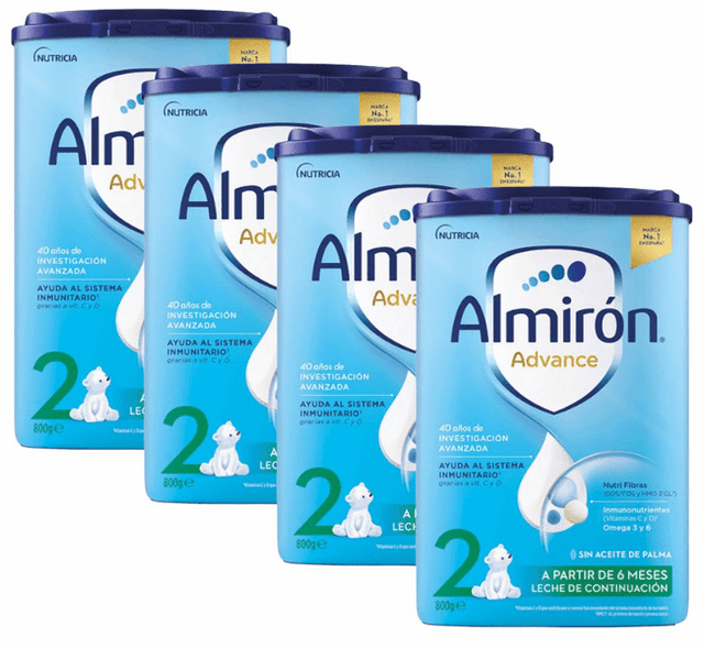 Detalle de Almirón Advance 2 Leche de continuación 4×800 g