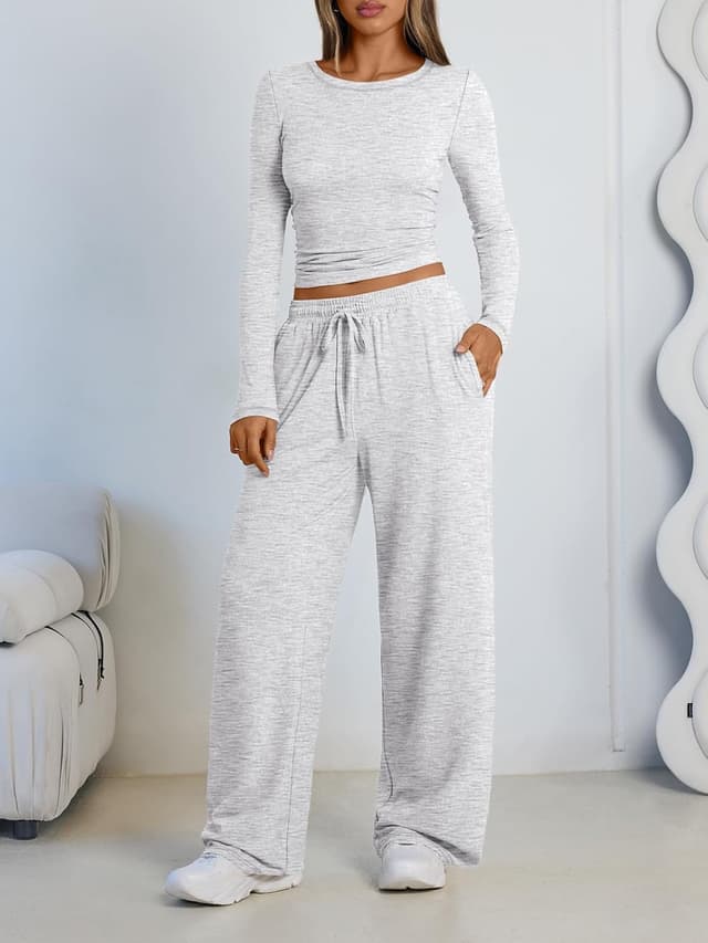 Detalle 2 de LILLUSORY 2 Piece Lounge Set 92% Rayon