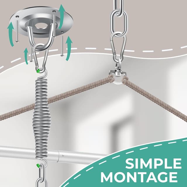 Thumbnail 8 de KESSER® Haiti Haiti - Silla Colgante 150 kg, UV, Water-Resistant𝗲