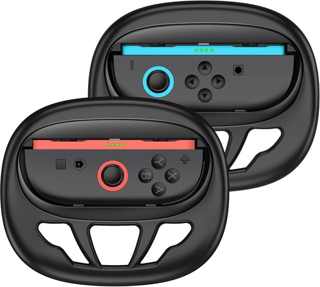 Detalle de Steering wheels for Switch 2, 2 racing wheels