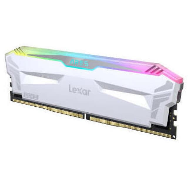 Thumbnail 1 de Lexar ARES RGB DDR5 6400 MHz 32 GB (2x16) CL32 Blanco